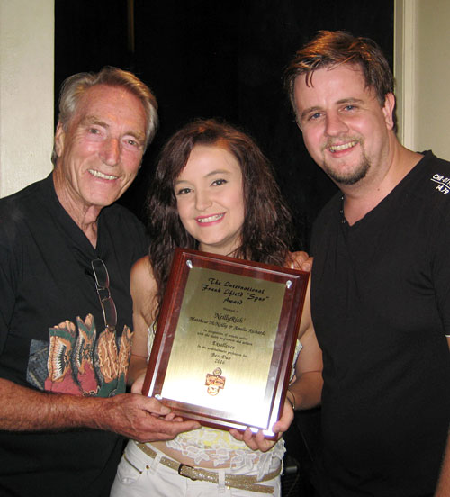 FRANK IFIELD with AMELIA RICHARDS and MATT McNEILLY